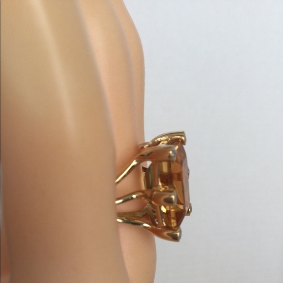14k CITRINE RING - Picture 3 of 6